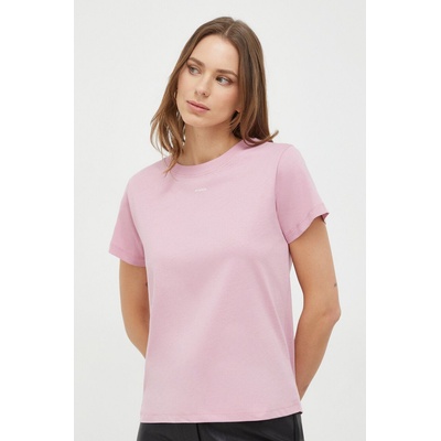 Pinko Памучна тениска Pinko в розово 100373. A1N8 (100373.A1N8)
