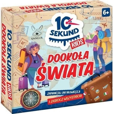 Kangur Кенгуру 10 секунди Деца по света Настолна игра 6+ (5905723442111)