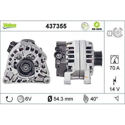 generátor VALEO 437355