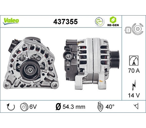generátor VALEO 437355