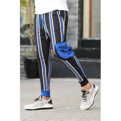 Madmext Мъжко спортно долнище 4087 - Черно 286084 (286084_Многоцветен)