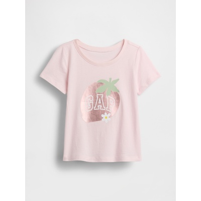 GAP Детска тениска с логото на GAP GAP | Rozov | Момичешки | 3 години
