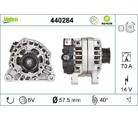 Generátor VALEO 440284