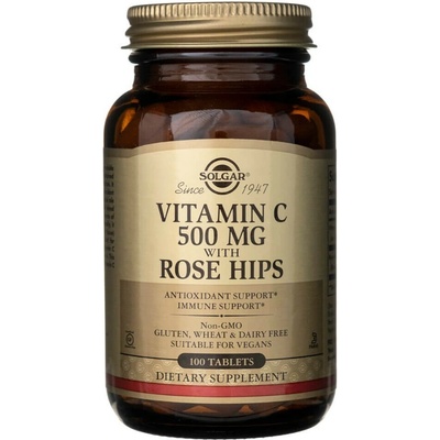 Solgar Vitamin C 500 mg with Rose Hips 100 tablet