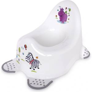 Lorelli Classic ДЕТ. ГЪРНЕ АНАТОМИЧНО hippo white-grey (10130310092)