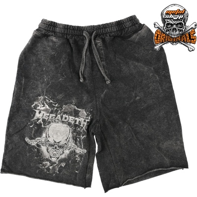Metalshop originals мъжки къси панталони Megadeth - Bermudas DYED Vintage - New Marlite - METALSHOP ORIGINALS - 23318