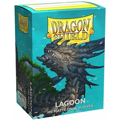 Dragon Shield obaly Protector Dual Matte Lagoon Saras 100ks