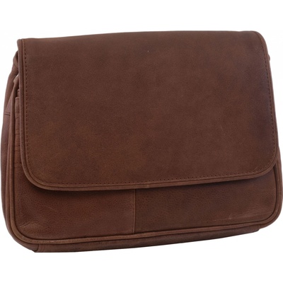 Mercucio dámská kožená crossbody kabelka koňak 220108