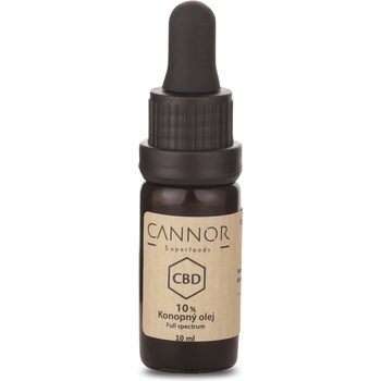 Cannor CBD Konopný olej 10% 10 ml