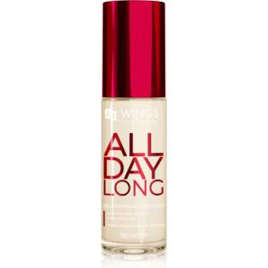 AA Wings of Color All Day Long Long Lasting Foundation дълготраен фон дьо тен цвят 501 Ivory 30ml