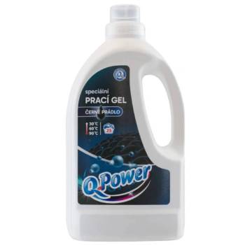 Q Power Q-Power Специален гел за пране за черно пране 25 бр