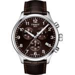 Tissot Мъжки часовник Tissot Chrono XL Classic 116.617. 16.297. 00, Тъмно кафяв (TIS116.617.16.297.00) Часовници