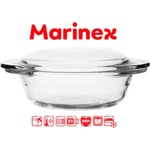 Marinex Кръгла йенска тенджера 1л 20/16/7.7СМ. 1л. 6455 (ek-crh2)