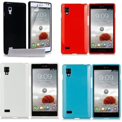 Optimus L9 P760 Силиконов Калъф + Скрийн Протектор