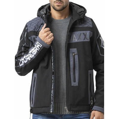 Cipo & Baxx pánska bunda CJ275 BLACK čierna
