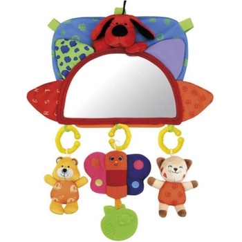 K's Kids Бебешки калъф за облегалка с огледалце и висящи играчки