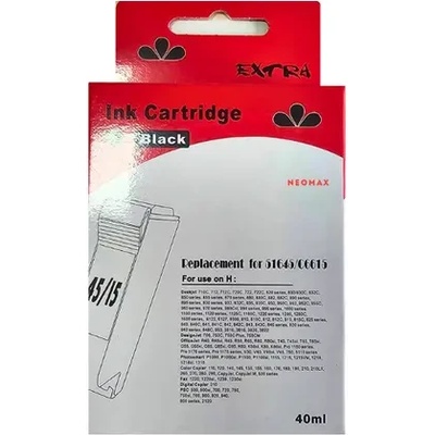 Compatible ГЛАВА ЗА HEWLETT PACKARD DeskJet 710C/720C/820Cxi/850C/815C/OfficeJet 1150C/1170C - Black - 51645A - /45/ - PN HI-51645 - NEOMAX (200HP45AN)
