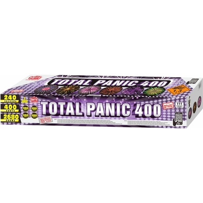Profi složený ohňostroj TOTAL PANIC 400 ran 1/1 KOMBI400G