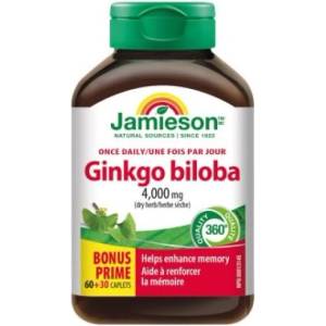 Jamieson Ginkgo biloba 90 таблетки (IP342)