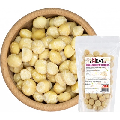 eBrat.sk Makadamové orechy Macadamia 250 g