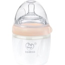 Haakaa dojčenská silikónová fľaša broskyňová 160 ml