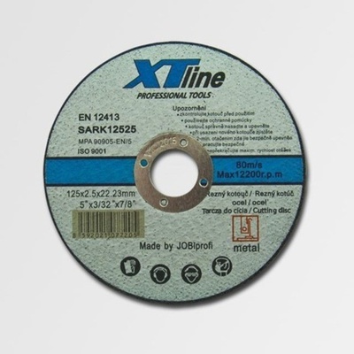 XTline Kotúč rezný 125 x 2 x 22,2 mm SARK12520 10 ks