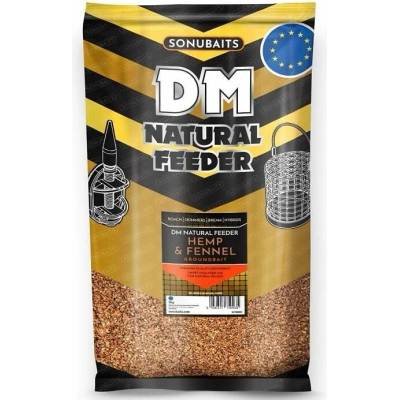 Sonubaits Kŕmičková zmes DM Natural Feeder Hemp & Fennel 1 kg