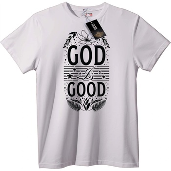 NOONEBRAND Тениска GOD IS GOOD - L, Black