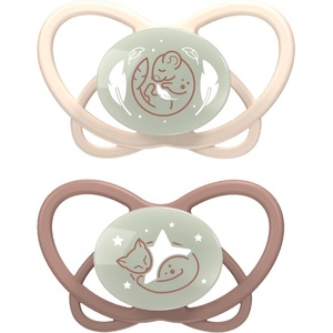 NIP Бебешка залъгалка NIP Green - My Butterfly Night, 16-32 м, 2 броя, бежови (4000821426306) - ozone