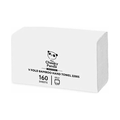 Cheeky Panda V ohyb 2 vrstvy biele 21,5x22,5 cm 160 listov