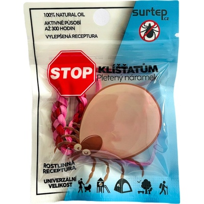 Surtep Stop klíšťatům pletený náramek