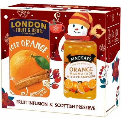 Mackay's London pomaranč a pomarančový džem so šampanským vianočný 340g
