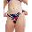 Speedo Бански долнище womens allover revs and reps brief