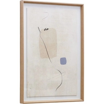 Abstraktní obraz Kave Home Sormi 70 x 50 cm