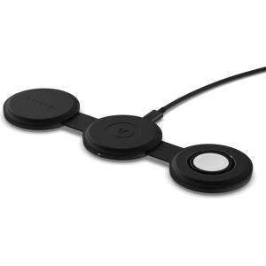 Satechi OntheGo 3-in-1 Wireless Charger - Black (ST-QTG31K) - istyle