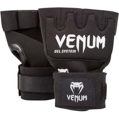 Venum - Боксова Екипировка | Официален Вносител за България Вътрешни Ръкавици Venum Kontact Gel GloveWraps Black - M