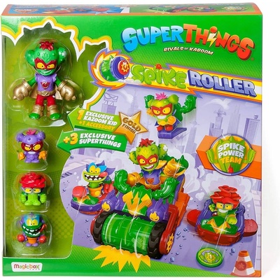 Magicbox SuperZings mini figurka se vozidlem vícebarevná