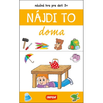 Kartičky (krabička) - Nájdi to doma (SK vydanie)