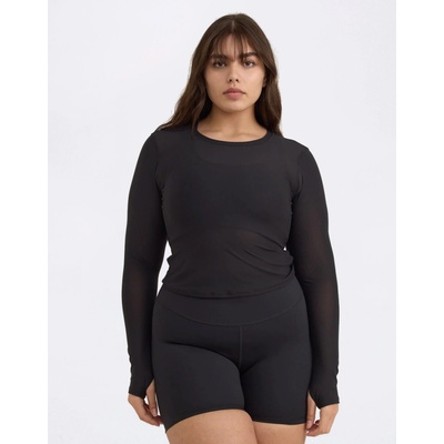 Organic Basics Everyday Regular Long Sleeve Tee Black