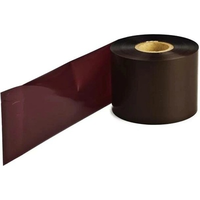TTR páska 55mm x 450m, KBN RED, červená, OUT, vosk-pryskyřice