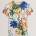 Ted Baker Тениска с щампа Ted Baker Ted Baker All Over Print Tee - White