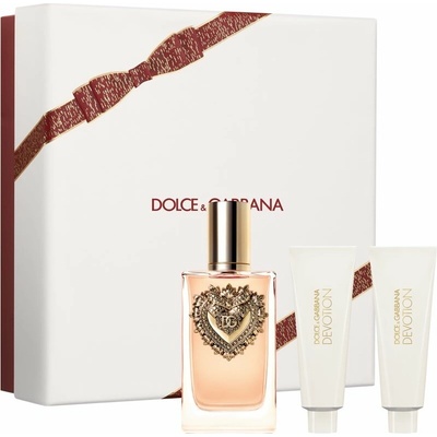 Dolce & Gabbana Devotion EDP 100 ml + Dolce & Gabbana Devotion sprchový gél 50 ml + Dolce & Gabbana Devotion telové mlieko 50 ml