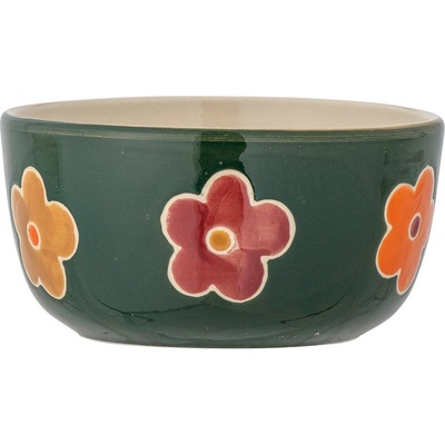 Bloomingville Mini Тъмнозелена глинена детска купичка ø 12 cm Addy - Bloomingville Mini (82060670)