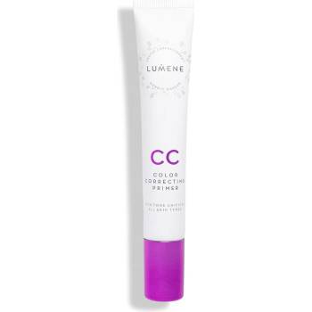 LUMENE Коригираща база за грим веган CC Color Correcting Primer Lumene