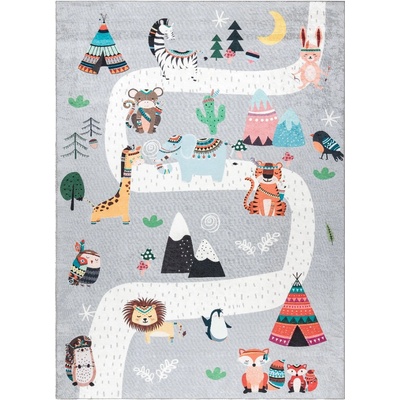 Dywany Łuszczów Bambino 2160 Indian grey Šedá