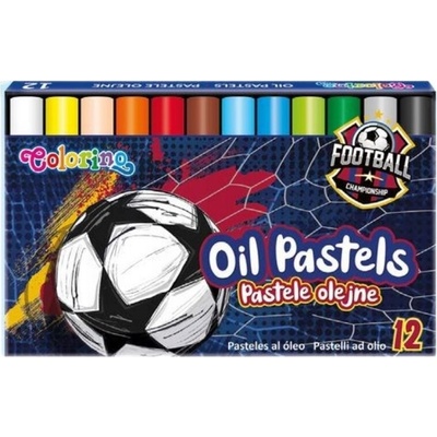 Colorino detské olejové pastely vysúvacie 12 farieb