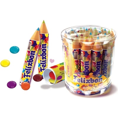 Sweet Trebor s Felixbon Tužka s čokoládovým dražé 24 x 15 g