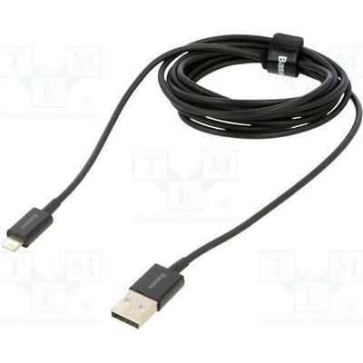 Baseus CALYS-C01 vidlice Apple Lightning,USB A vidlice, 2m, černý