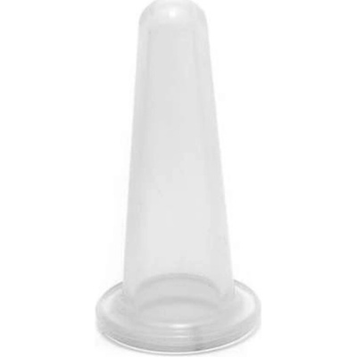 Fabulo Silikónové masážne banky Bell Farba: priehľadná, Veľkosť: S rozmery XS / S / M / L