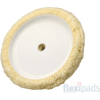 Flexipads Cupped Twisted 100% Merino Wool Cutting Pad 200 mm